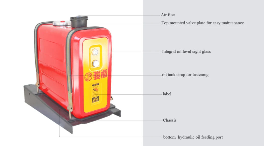 Dump Truck Hydraulic Oil Tank with CE