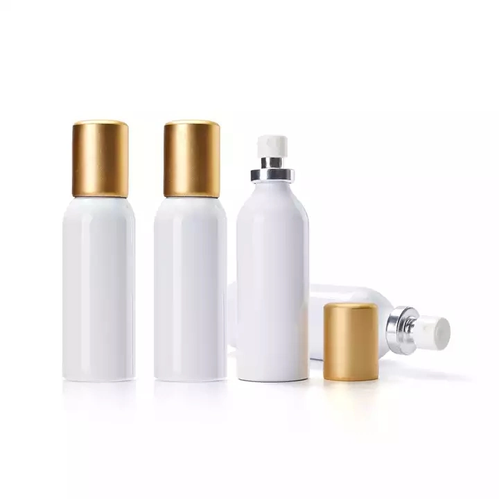 Wholesale Factory Empty Metal Aerosol Bottle Aluminium Aerosol Tin Can with Mist Spray