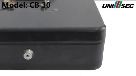 Uni-Sec High Quality Safe Password Type Money Saving Box Lock Metal Cash Box Combination Lock Wholesale From China (CB-30)